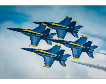 United States Navy Blue Angels - Metal Print - FREE US SHIPPING