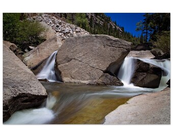 In the Flow, Grottos, Aspen, Colorado - Metal Print - FREE US SHIPPING