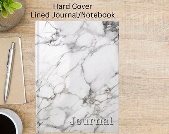 Marble design Hard-Cover Journal for her gift for Teen Sister Gift Gratitude Journal Daily Journal Travel Journal Manifestation Journal T