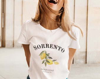 Sorrento Tshirt, Italien T-Shirt, Italien Geschenk, Amalfiküste, Sizilien Insel Italien Shirt, Neapel Shirt, Sorrent Tshirt, Süditalien