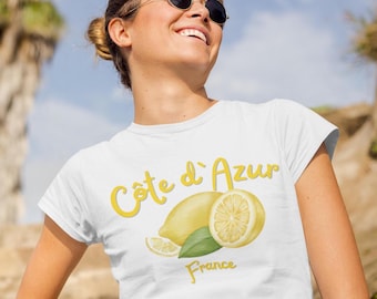 St Tropez TShirt, Saint Tropez Shirt, Cannes Tee, Cannes TShirt, Monaco Souvenir, Cote D&#39;azur Souvenir, Nice TShirt, French Riviera