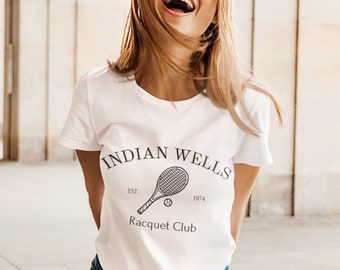Indian Wells Tennis Shirt, Indian Wells Tennis TShirt, Indian Wells Souvenir, Indian Wells Gift, Indian Wells Travel Shirt