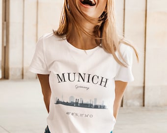 Munich Shirt, Munich TShirt, Munich Gift, Munich Souvenir, Bavaria Shirt, Bavaria Gift, Bavaria Souvenir, Bavaria TShirt