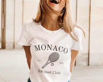 Monaco Shirt, Monaco TShirt, Monaco Shirt for Women , Monaco Shirt 2024, Monaco Tennis, Monaco Souvenirs, Monaco Gift, Monaco Tees