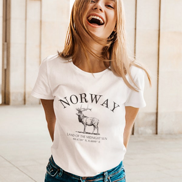 Norway Tshirt, Norway Shirt, Norway Travel, Norway Gift, Oslo Shirt, Bergen Shirt, Stavanger Shirt