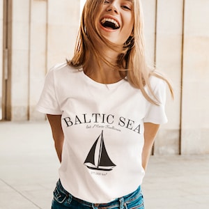 Baltic Sea Shirt, Baltic Sea Souvenir, Baltic Sea Gift, Rostock Shirt, Travemünde Shirt, Scharbeutz TShirt, Travemünde Shirt, Baltic Sea TShirt