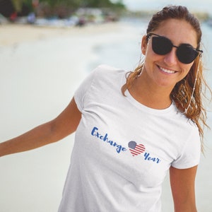 Year abroad T-shirt, farewell gift year abroad, year abroad gift, abroad, year abroad farewell, year abroad USA, gift