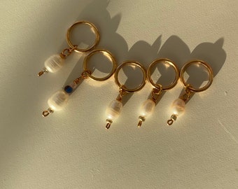 Raglan set pearls ~Stitch markers