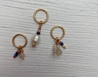 Autumn set of stitch markers