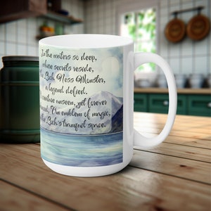 Legend of Loch Ness -  Ceramic Mug 15oz