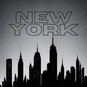 NEW YORK Printable art | Digital Printable art | New York | New York Wall Art | Home Decor | Poster | Digital art |