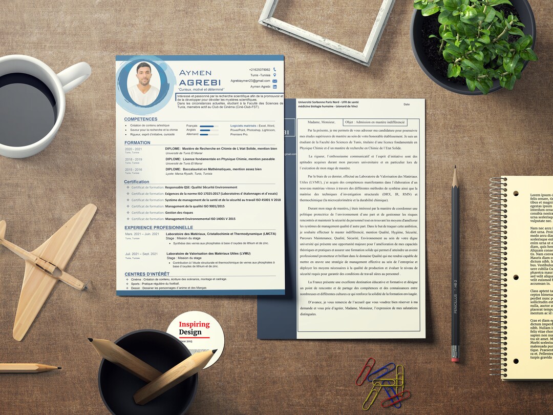 CV, Professional CV Template, Curriculum Vitae, Cover Letter ...