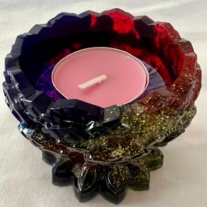 Resin Candle Holder