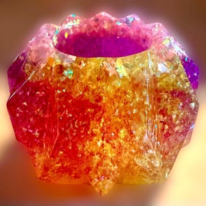 Resin Candle Holder
