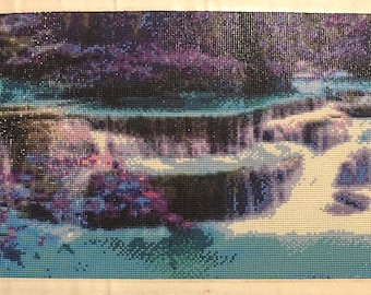 Waterfall Diamond Painting Wall Portrait