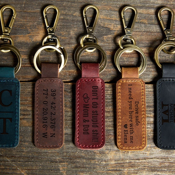 Personalized Keychain for Boyfriend Etsy