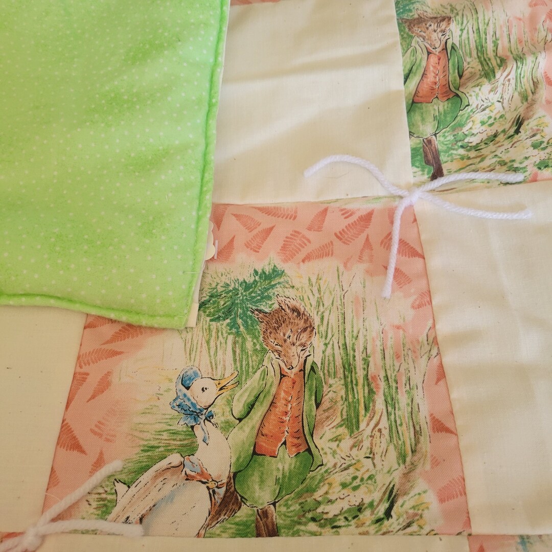 Peter Rabbit Baby Blanket Etsy
