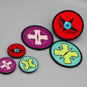 Patches inspirados em Kaiju nº 8