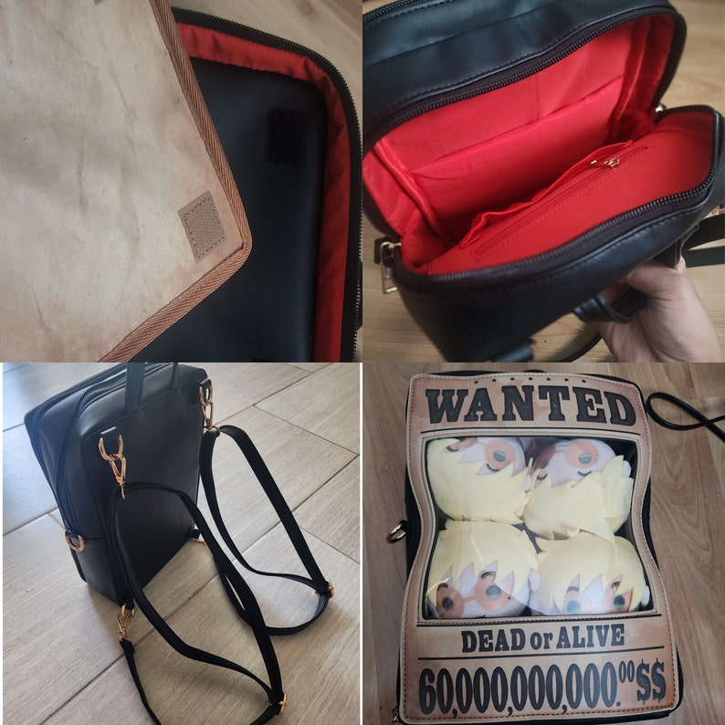 Small Wanted Poster Ita-bag image 3
