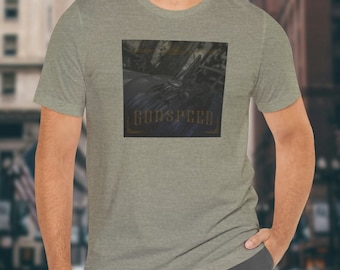 Godspeed Pontiac hood ornament art deco short sleeve tee