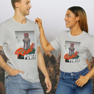 Energy drink soda photo of painted wall art motif Unisex Jersey Short Sleeve Tee