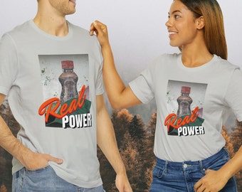 Energy drink soda photo of painted wall art motif Unisex Jersey Short Sleeve Tee