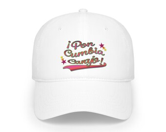 ¡Fiesta de música latina cumbia! Gorra de béisbol de perfil bajo