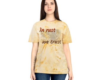 Rust We Trust School Bus T-Shirt - Vintage Color Blast Tee