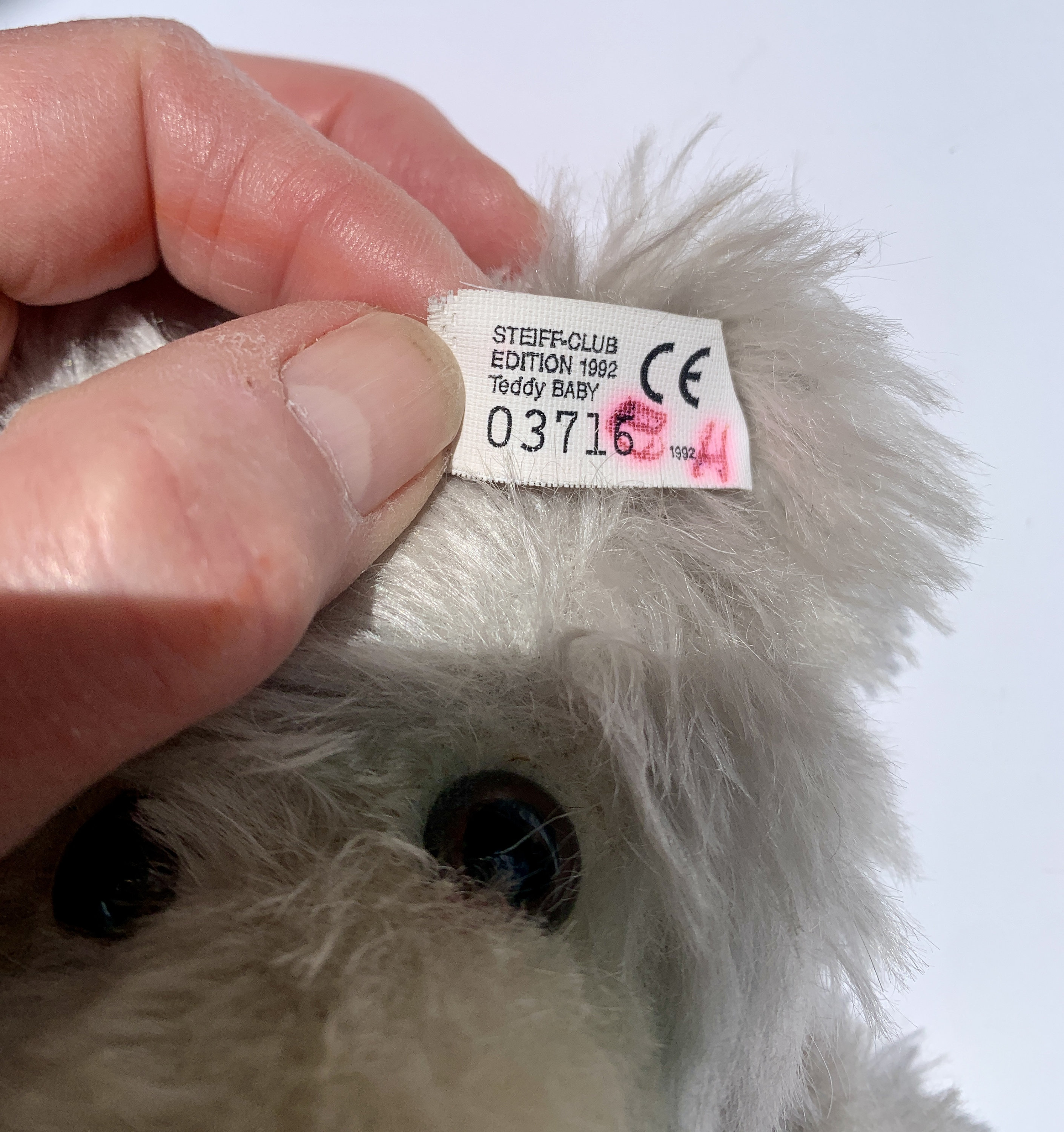 Steiff Club Edition 1992 Teddy Baby Blue 1992 - Etsy Hong Kong