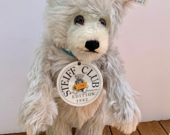 Steiff Club 2004 Teddy Bear Light Blue Miniature Annual Loyalty