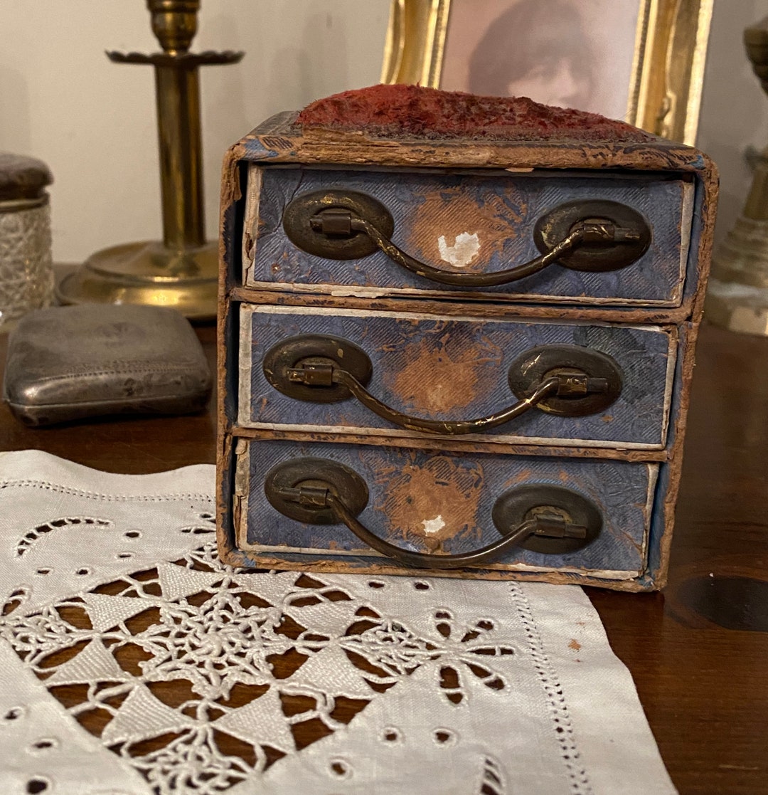 Homemade Treasure Box With Drawers and Contents Etsy