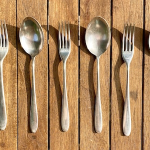 1966  Cutlery - Elkington Silver Plate forks and spoons