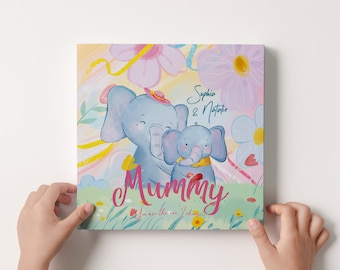 Custom First Mother's Day Book, New Mum Book, Mother's Day Book, Mother's Day Gift, New Baby Story Book, Gift for First Time Mum, Mom Gift