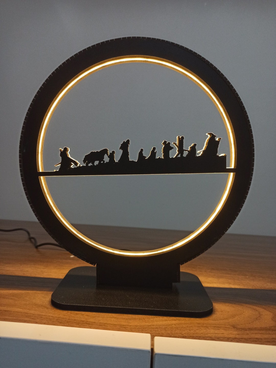 Lord of the Rings Table Top Night Light Etsy