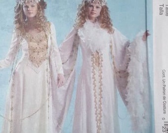 McCalls pattern 5206 medieval gown sizes 14-20  RARE out-of-print uncut factory folded