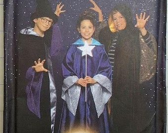 Simplicity pattern 4462 child wizard costume sizes 7 - 14 rare out-of-print factory folded uncut