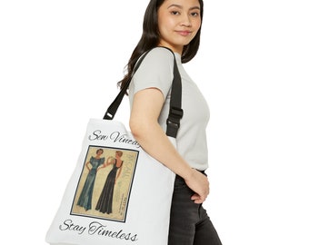 Seamstress, Dressmaker and Tailor Adjustable Tote Bag