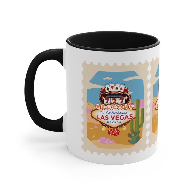 Las Vegas Make-up-Tasche Wasserdicht – Canvas Kulturbeutel Mit Vegas-Motiv