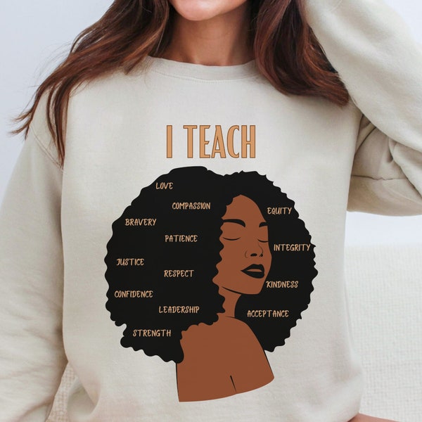 Schwarz Educator Shirt Schwarz Lehrer Matter Melanin Lehrer Schwarz besitzt Geschäfte Schwarz Geschichte Sweatshirt Retro Schwarz Exzellenz Hoodie