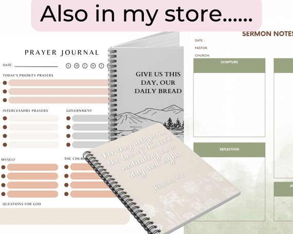 Give Us This Day Our Daily Bread {A6 Notebook} Give Us This Day Our Daily Bread {A6 Notebook}