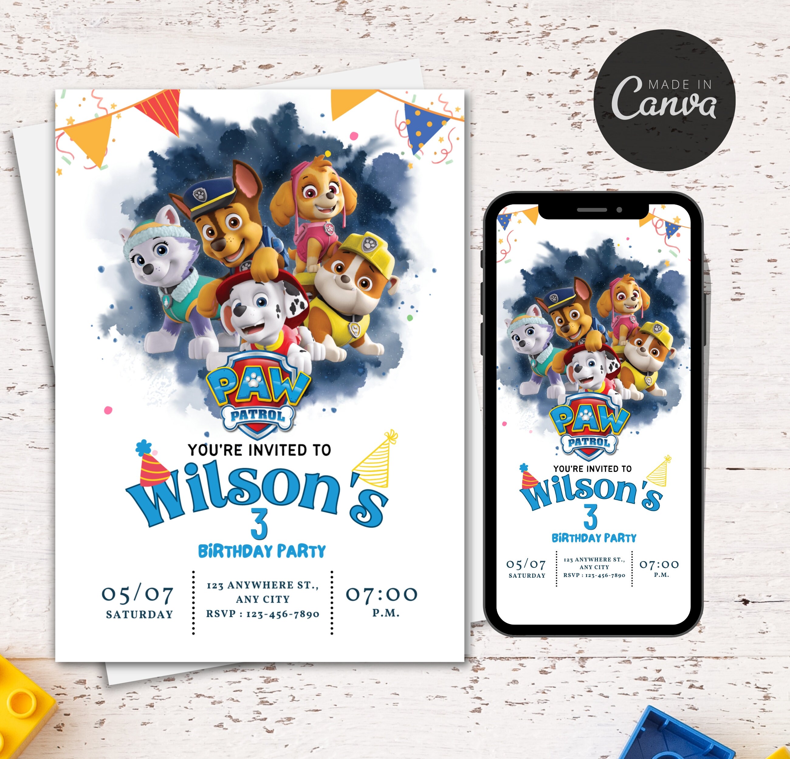 Free Printable Paw Patrol Invitation Template Paw Patrol, 41% OFF