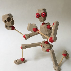 Laybot, 15cm poseable articulated figure, KIT :)