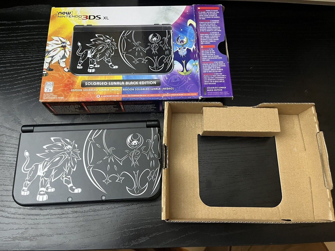 New Nintendo 3DS XL Pokémon Sun and Moon Edition TOP IPS With Etsy