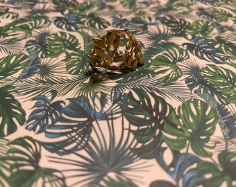 Bague feuille