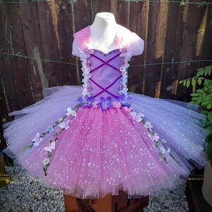 Rapunzel tutu outfit Etsy Espa a