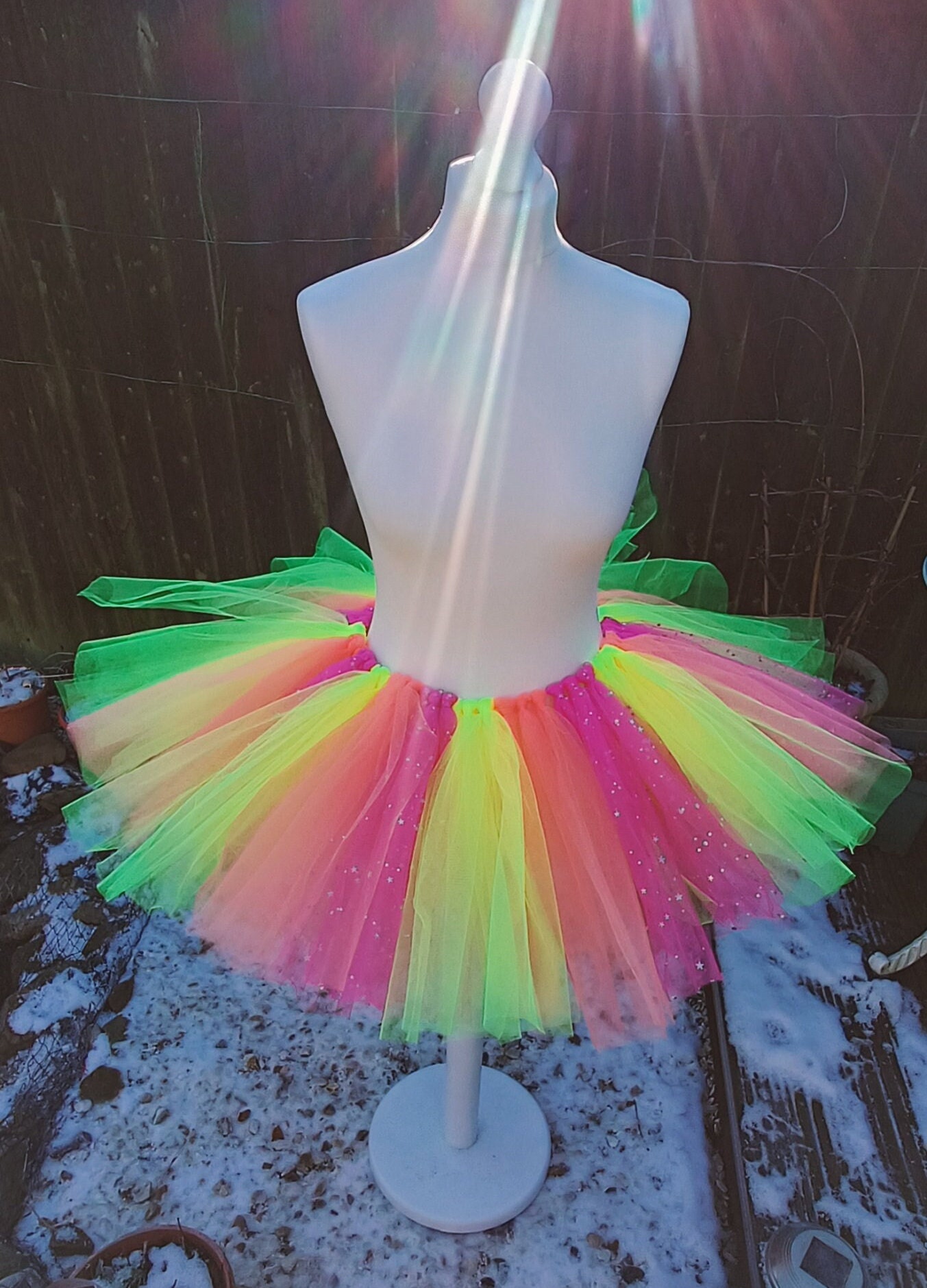 TUTU ROSE FLUO FEMME