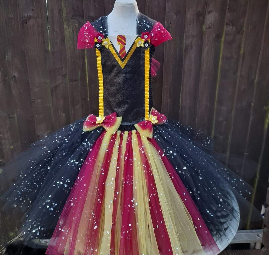 Wizard and Witch School Uniform Style Tutu Dress Halloween Costume Party Dress Birthday Party Pageant Festival Dressing Up Christmas Etsy India