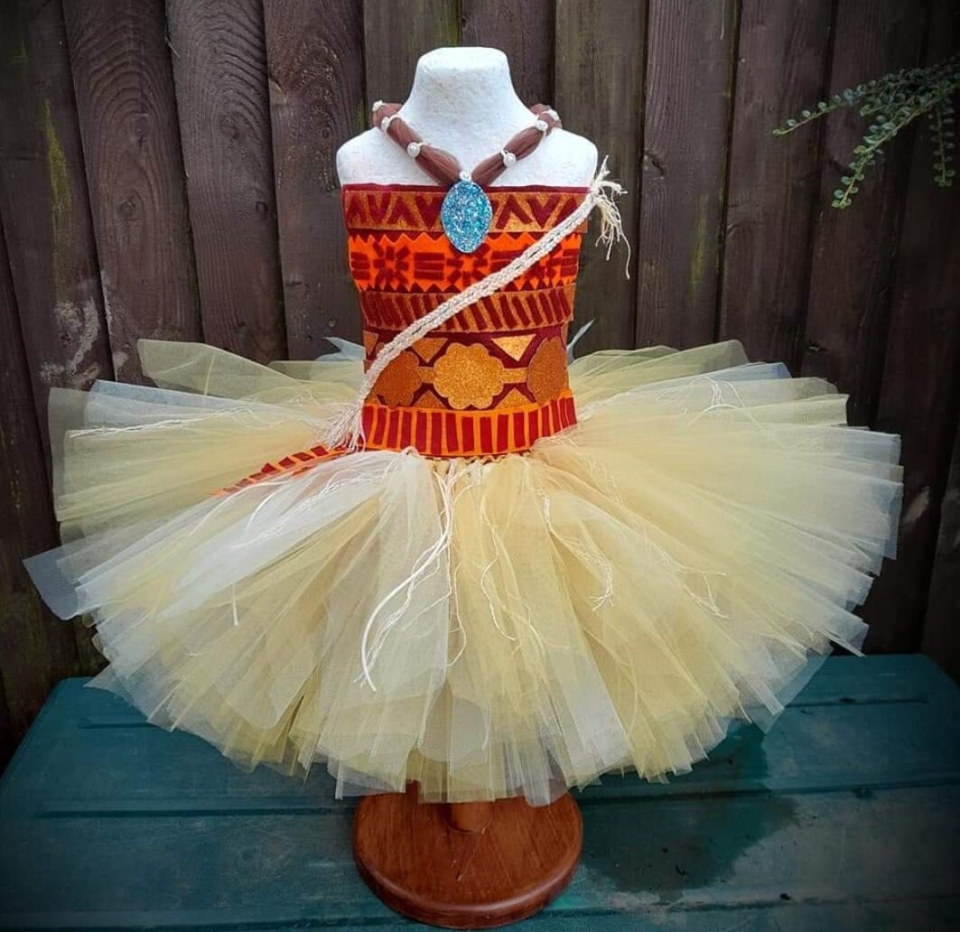 Moñas PrettyGt - 😍😍😍😍😍😍 Traje de tutu bebé Moana 🌺🌺🌺