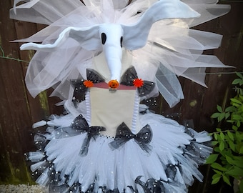 Ghost Dog Zero Inspiriert Knielanges Tutu Kleid (Kopfschmuck ist in separater Auflistung erhältlich)