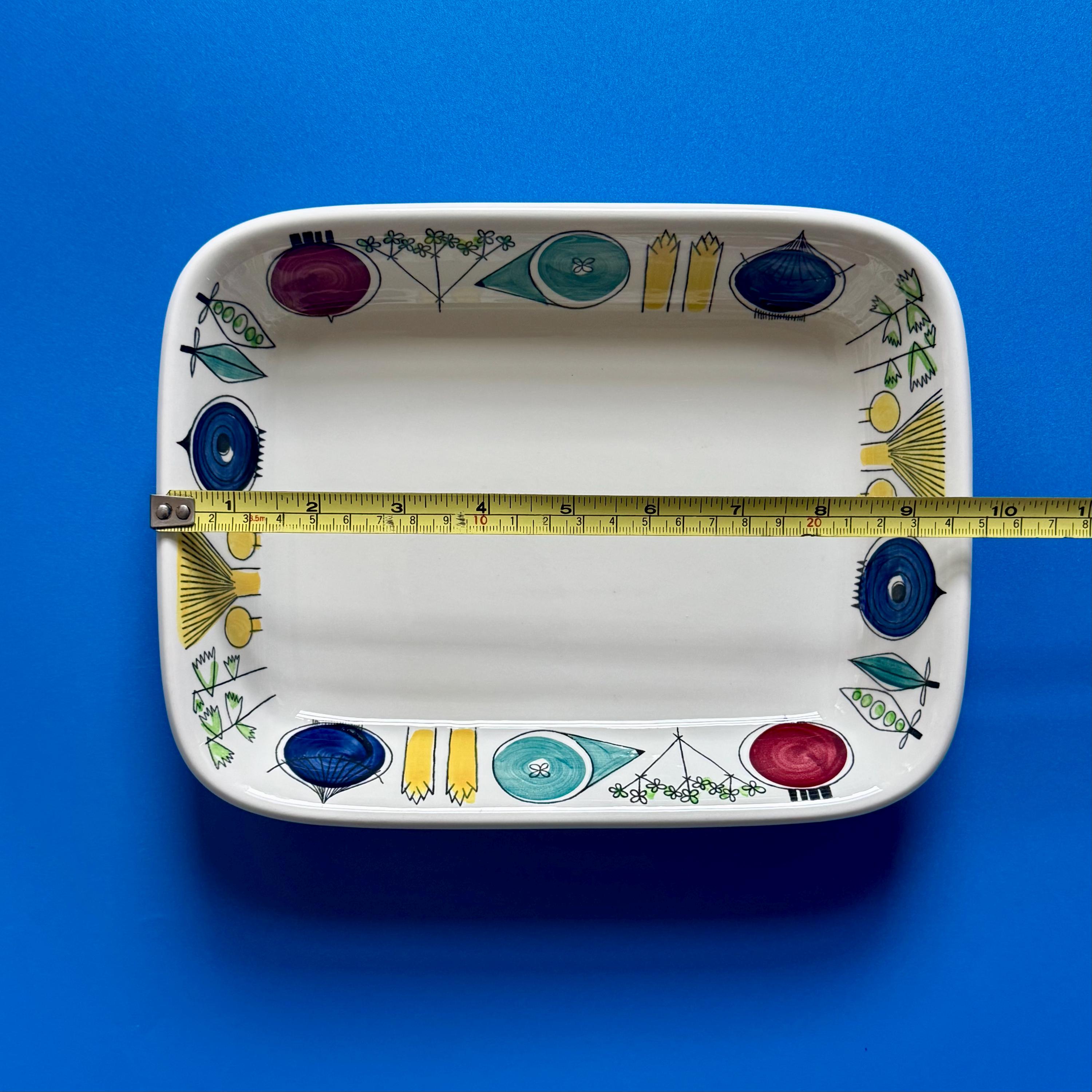 Rörstrand Picknick Small Rectangular Gratin Pan — Model RH24